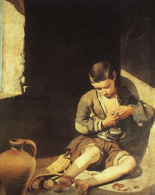 Bartolome Esteban Murillo The Young Beggar china oil painting image